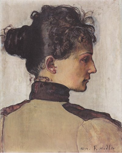 Retrato Berthe Jacques de Ferdinand Hodler